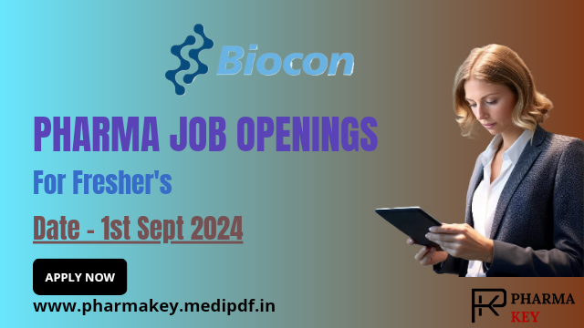 Job Openings At Biocon