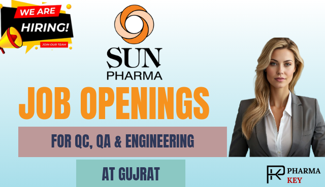 Sun pharma Job opening