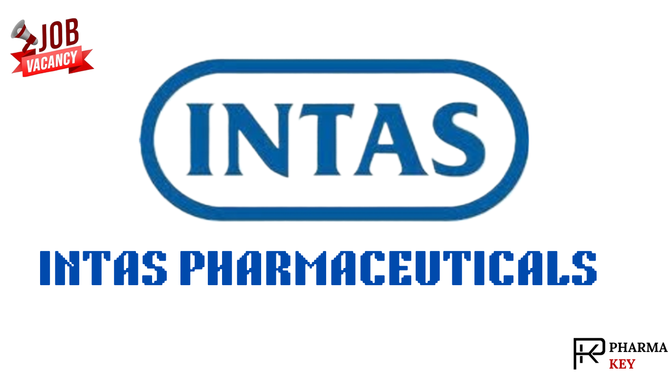 Intas Pharmaceuticals job openings for apprenticeship