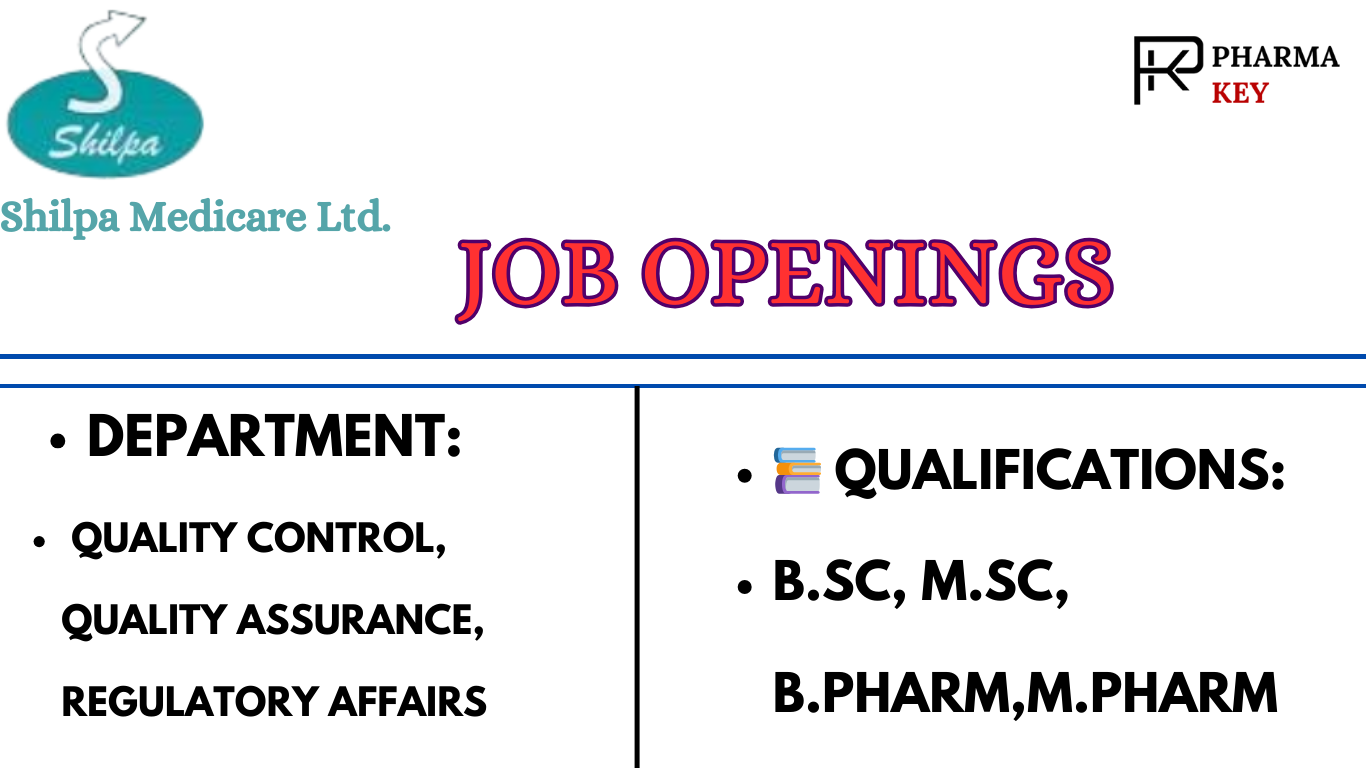 Shilpa Medicare Hyderabad Job Openings Walk-in Interviews