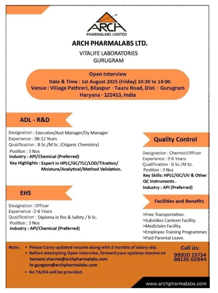 Arch Pharmalabs