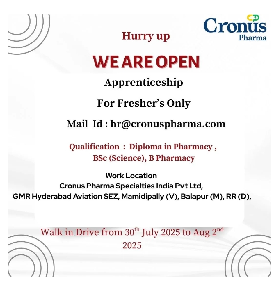 Job Opening at Cronus