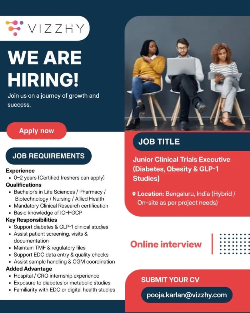 Vizzhy Pharma jobs in Bengaluru